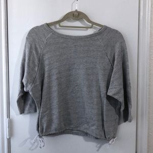Lavender Field Cropped Sweatshirt